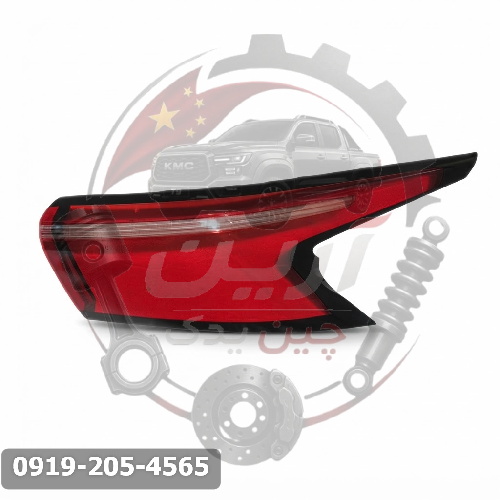 طلق چراغ خطر عقب چپ فونیکس FX اصلی چری | کد فنی 605000722AA-1